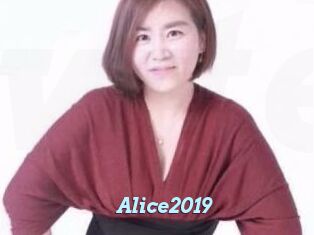 Alice2019