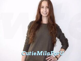 CutieMilaForU