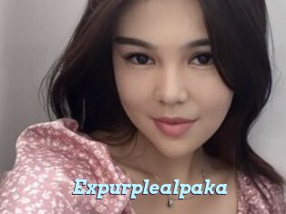 Expurplealpaka