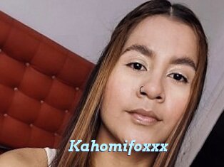 Kahomifoxxx